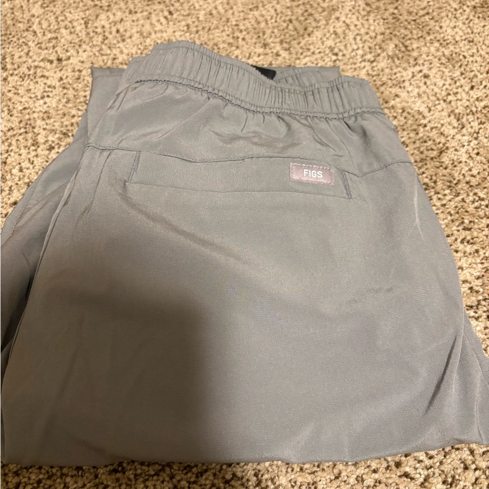 Figs Technical Collection Gray Scrub Pants